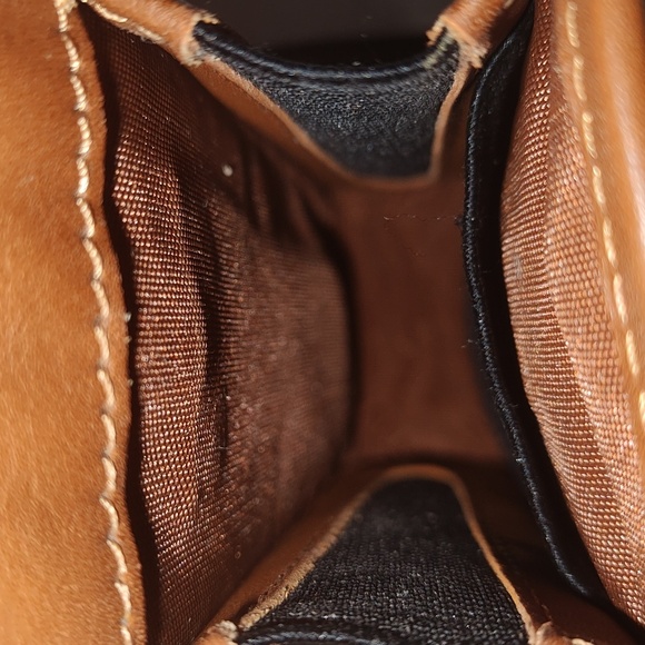 Vintage Coach Brown Leather Wristlet with Gold Accent $598 - Picture 8 of 8